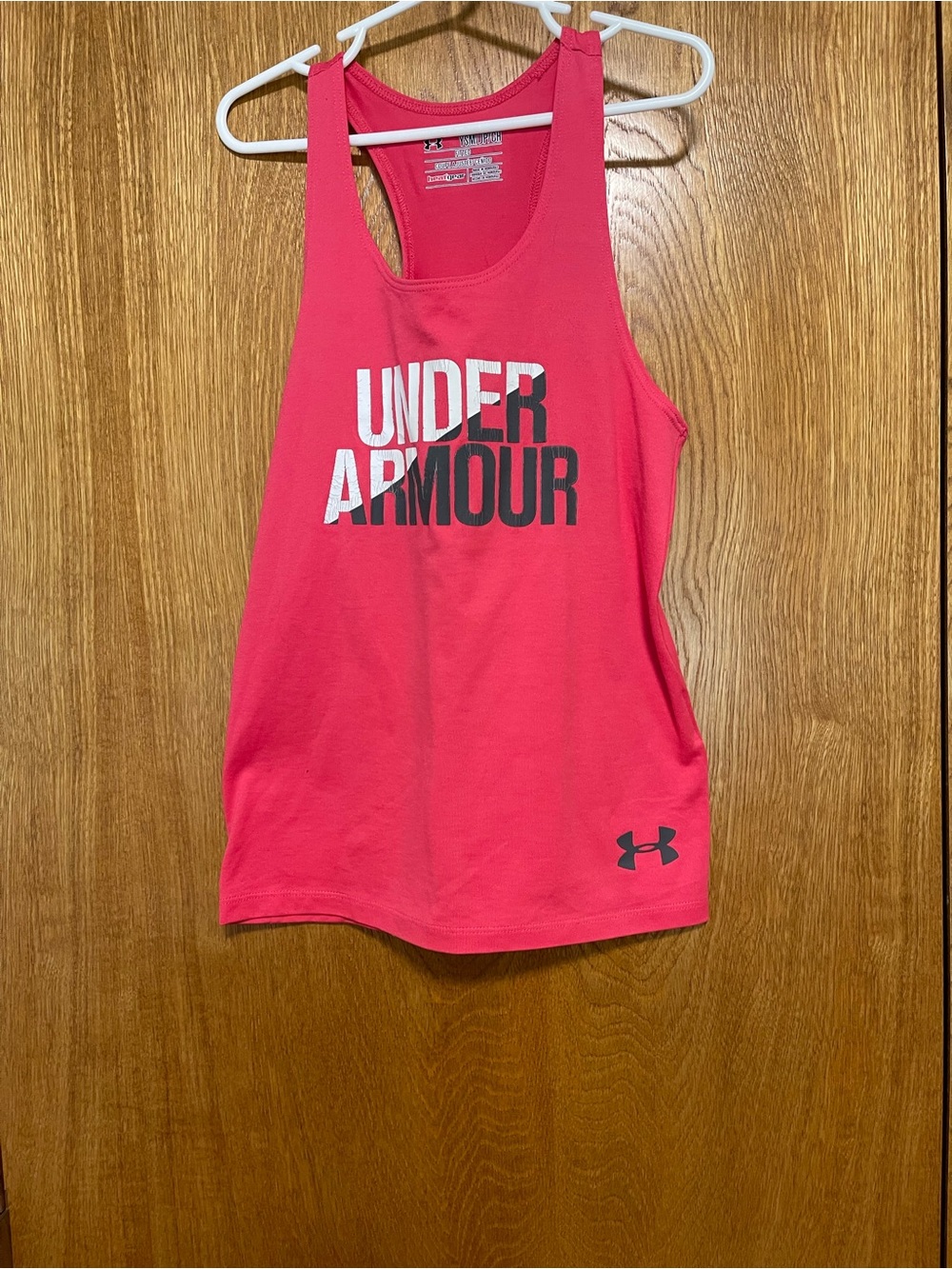 Under Armour kids Pink Racerback Tank Top